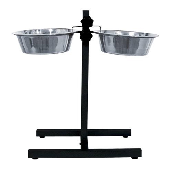 Picture of Idealdog height adjustable double Stand Stainless Steel Bowl